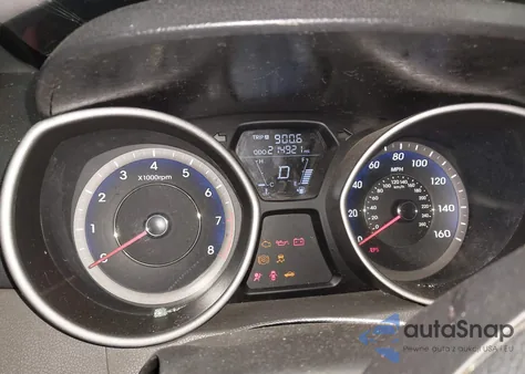 2013 Hyundai Elantra Gls z USA, uszkodzony, nr VIN KMHDH4AE5DU733392